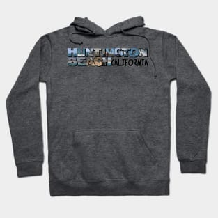 Huntington Beach California Big Letter Hoodie